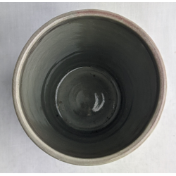 Grey blushing pot